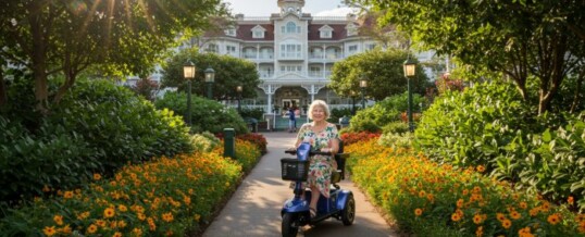 The Magic Begins: A Journey into Disney on a Scooter